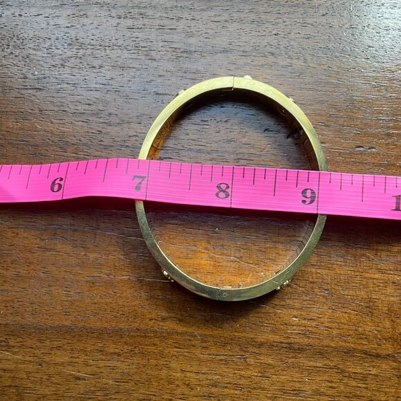 Kate Spade Gold Tone Bangle Bracelet. - Picture 6 of 6